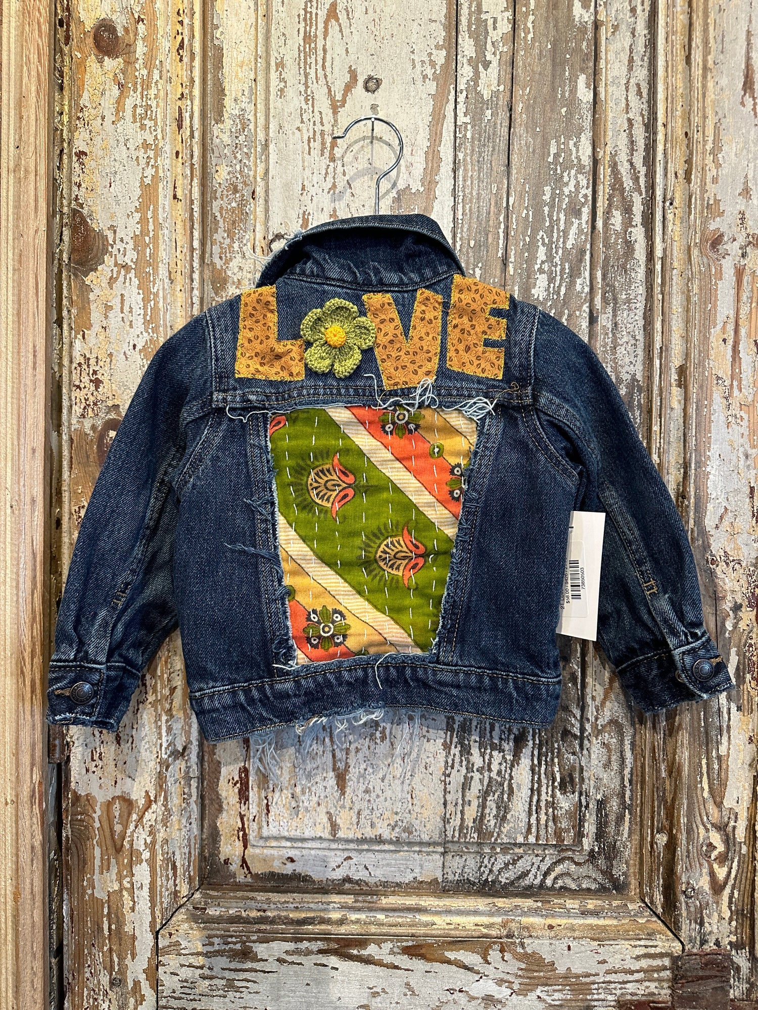 Up Cycled Baby & Kids Denim Jacket