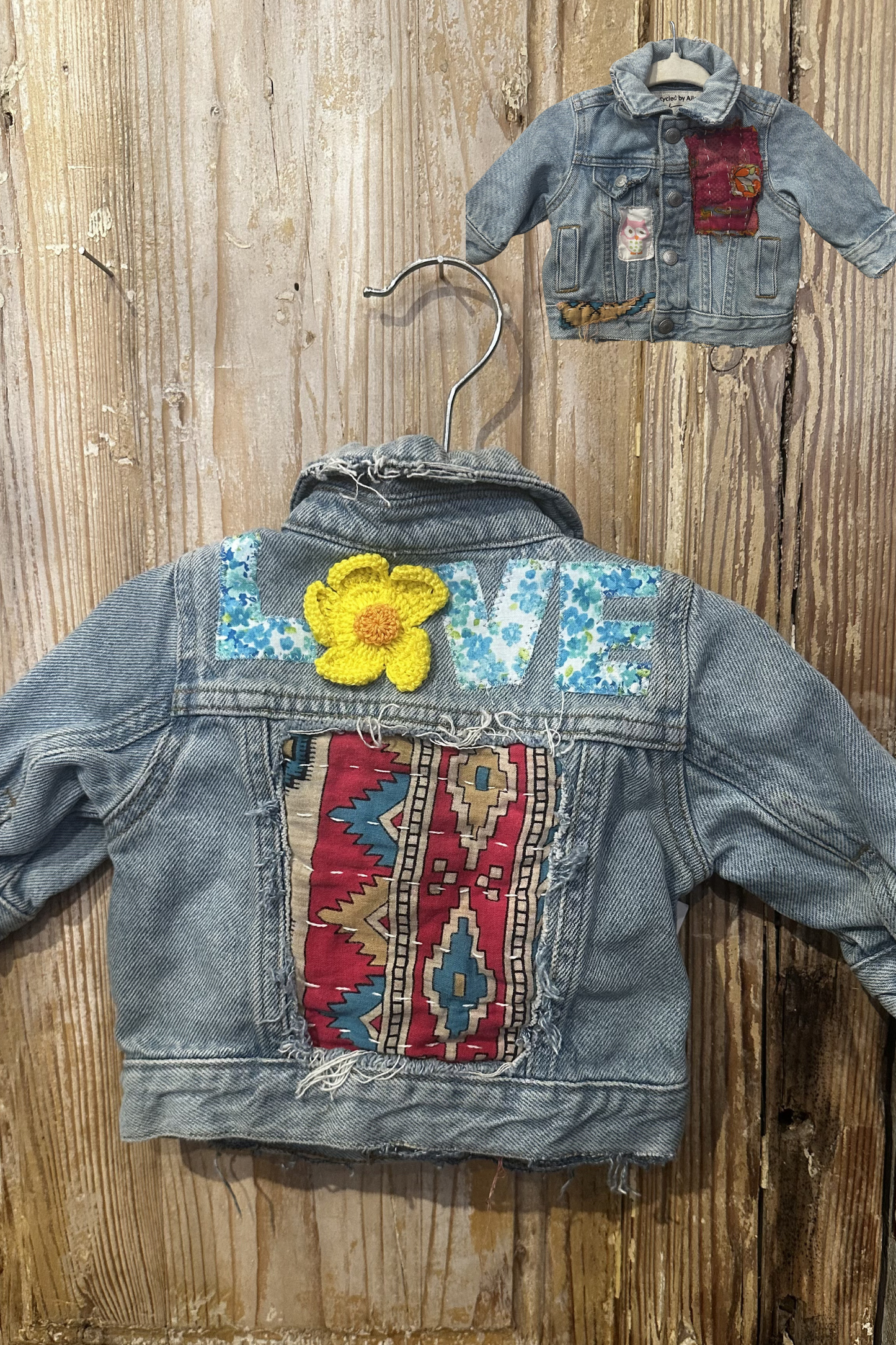 0-3m Love Denim Jacket