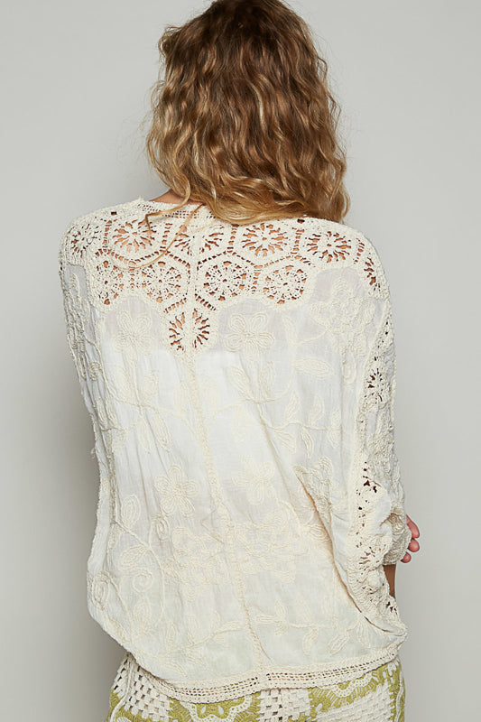 Embroidery Cardigan