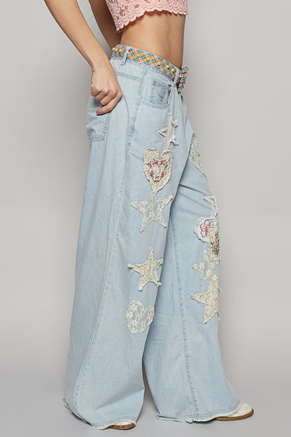Stars and Hearts Denim