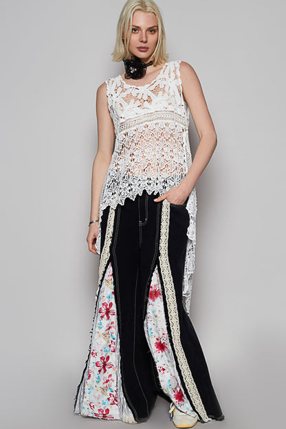 Hi-Lo Crochet Tank