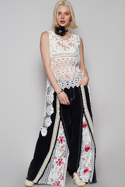 Hi-Lo Crochet Tank