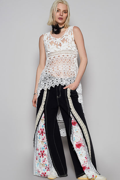 Hi-Lo Crochet Tank