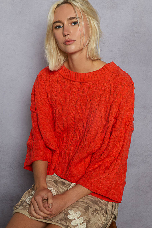Coral Sweater