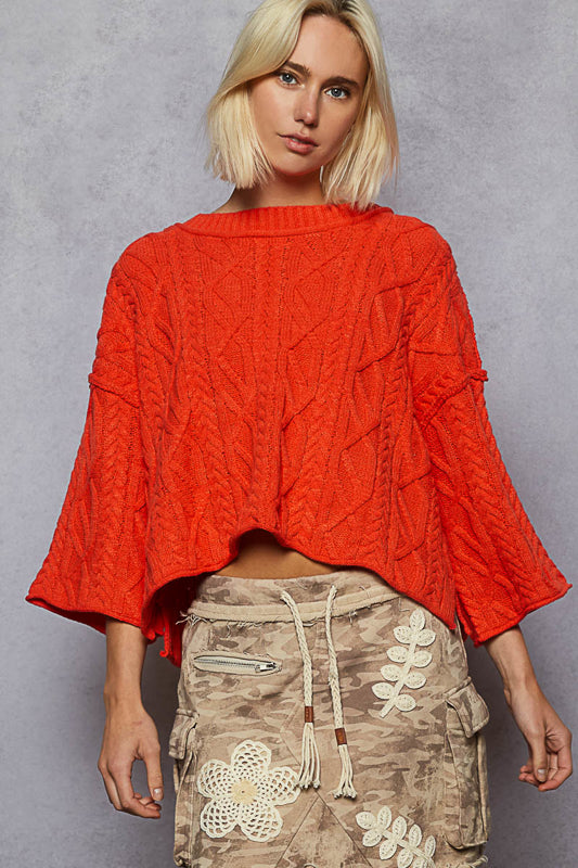 Coral Sweater