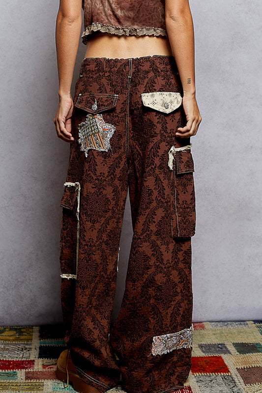 Red Bean Patch Pants