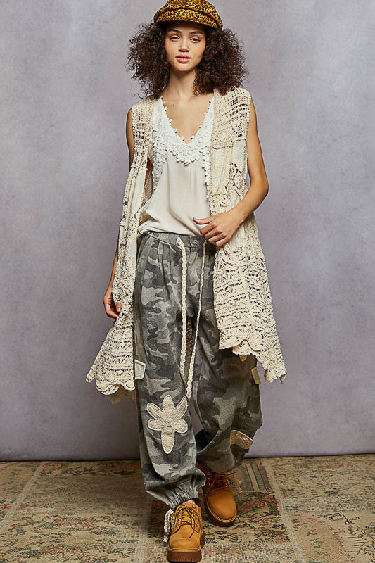 Crochet Embroidery Vest