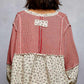 Cut & Sew Ruffle Top