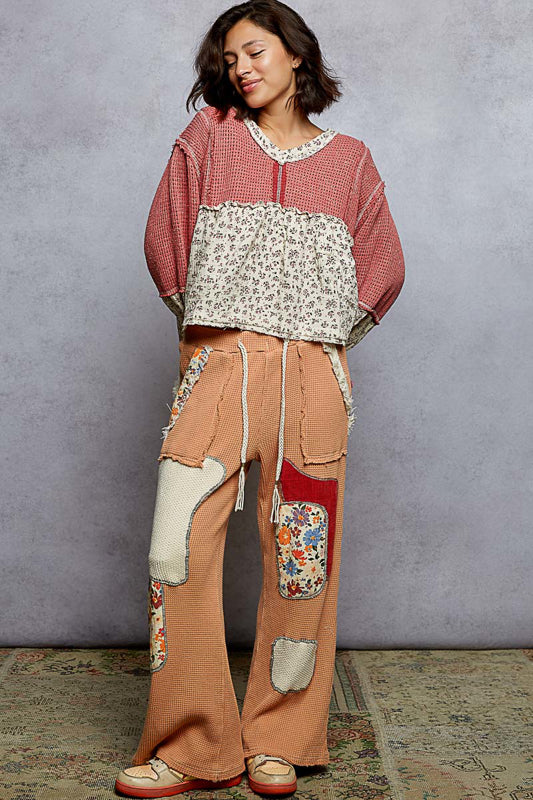 Cut & Sew Ruffle Top