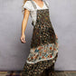 Floral Overall Dress