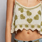 Hearts Crochet Tank