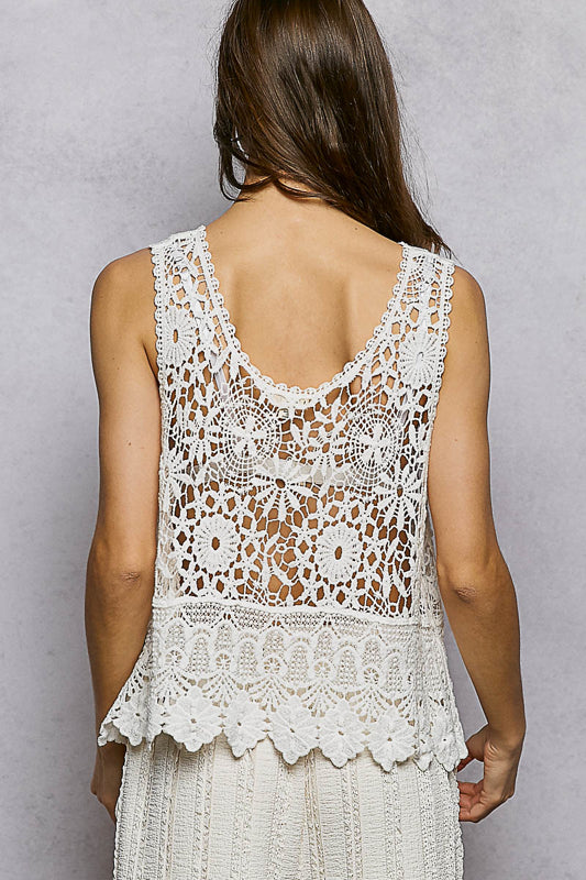 Sleeveless Crochet
