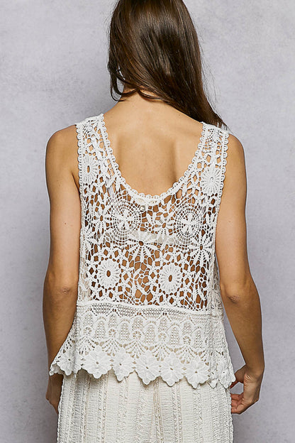 Sleeveless Crochet