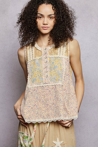 Open V Back Lace