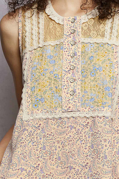 Open V Back Lace