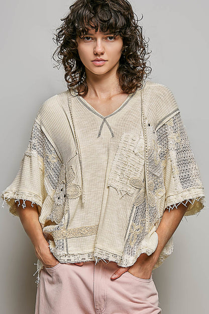 V Neck Hoodie