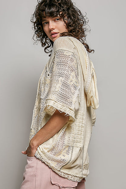 V Neck Hoodie