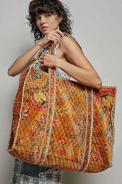 Velvet Boho Tote