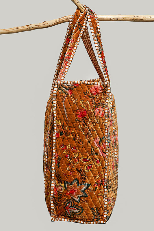 Velvet Boho Tote