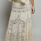 Crochet Lace Maxi Skirt