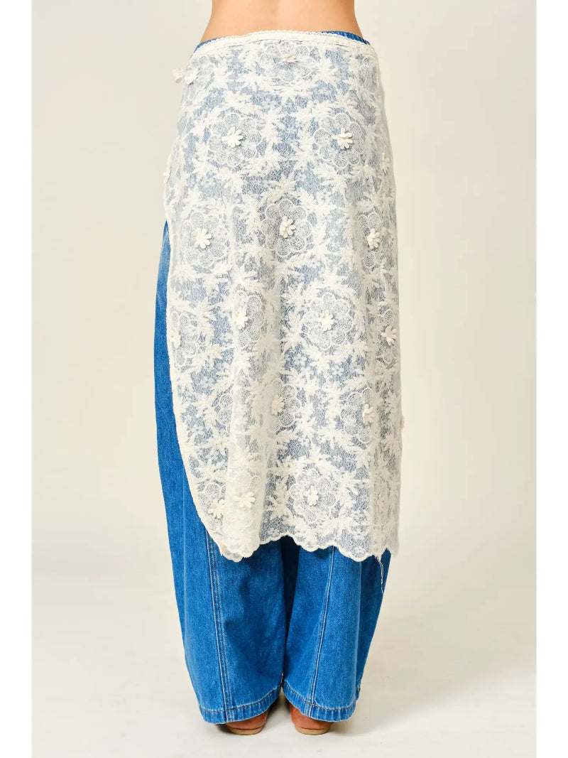 Lace Skirt Wrap