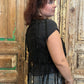 Lace Eyelit Fringe Vest