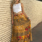 Boho Cotton Patchwork Skirt