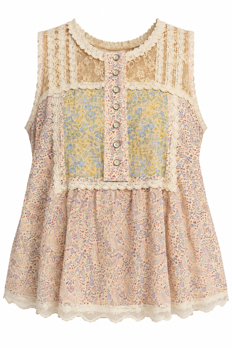 Open V Back Lace