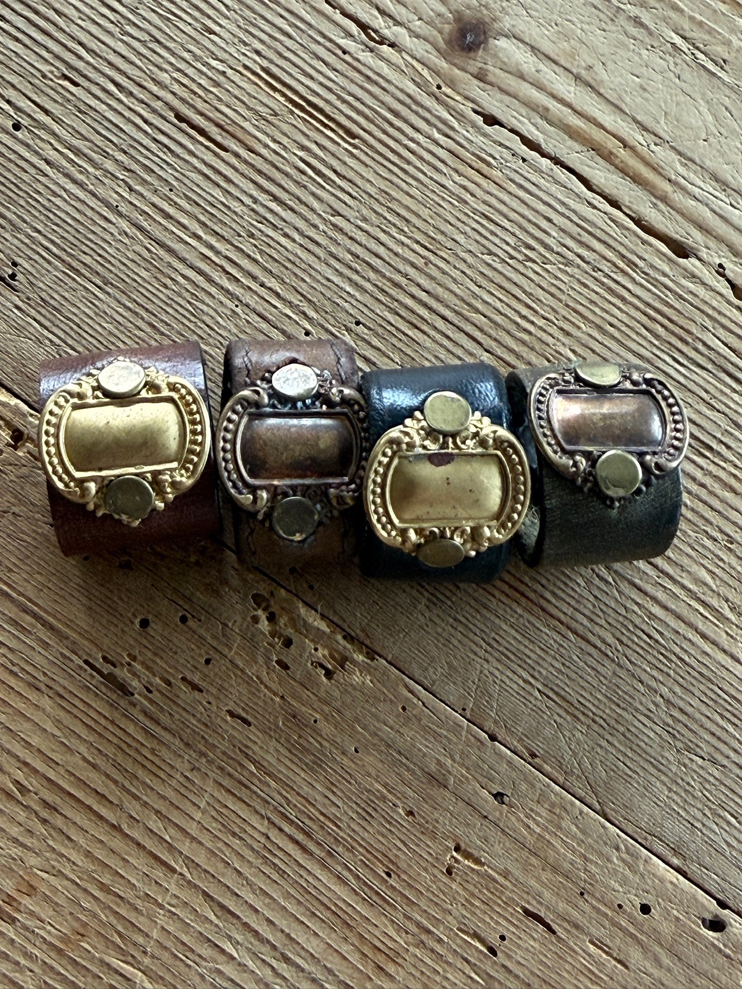 Leather Rings