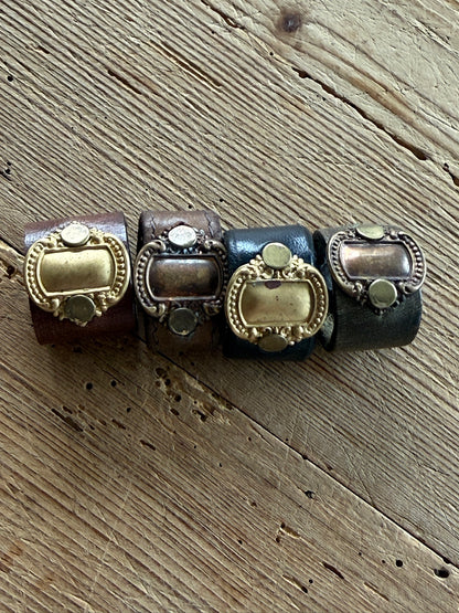 Leather Rings