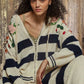 Stripes & Florals Sweater