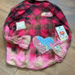 Red Quilted Heart Kids Flannel