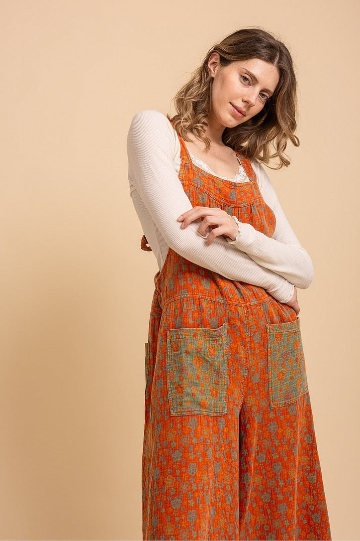 Happy Flower Overalls