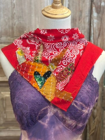 Up Cycled Kantha Bandanas