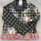 S/M Ruffled Flannel