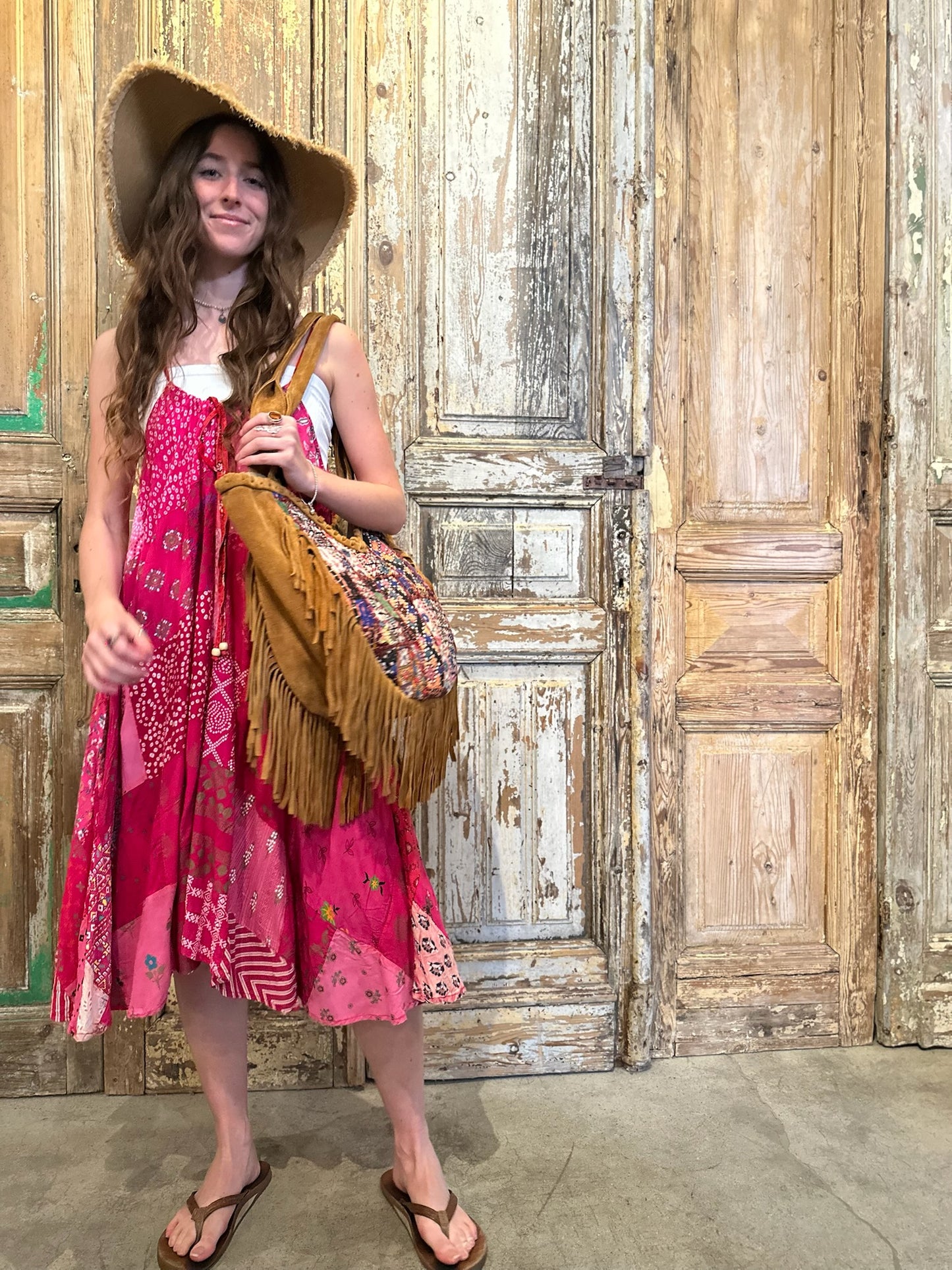 Patchwork Sunrise Dress JG-217