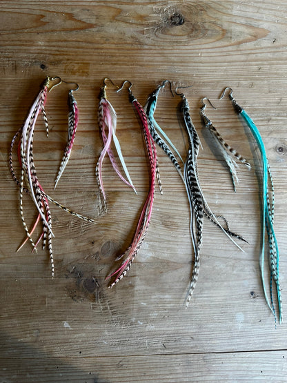 Long Feather Earring
