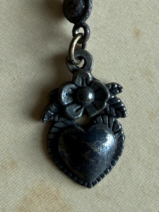 Flower Heart Shimmer Bracelet