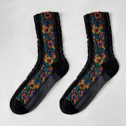 Vintage Floral Socks