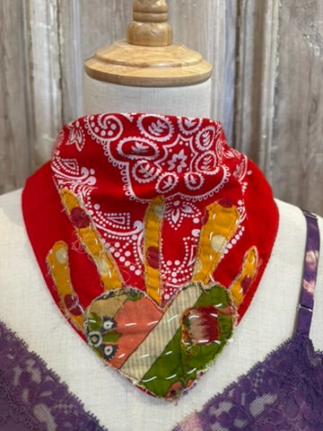 Up Cycled Kantha Bandanas
