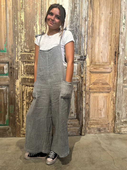Linen Overalls