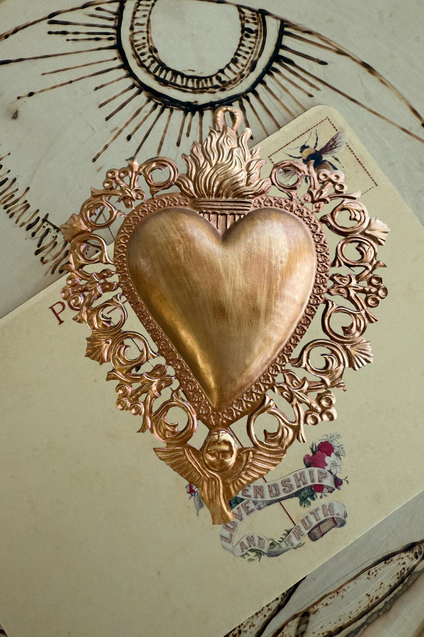 Hanging Sacred Heart