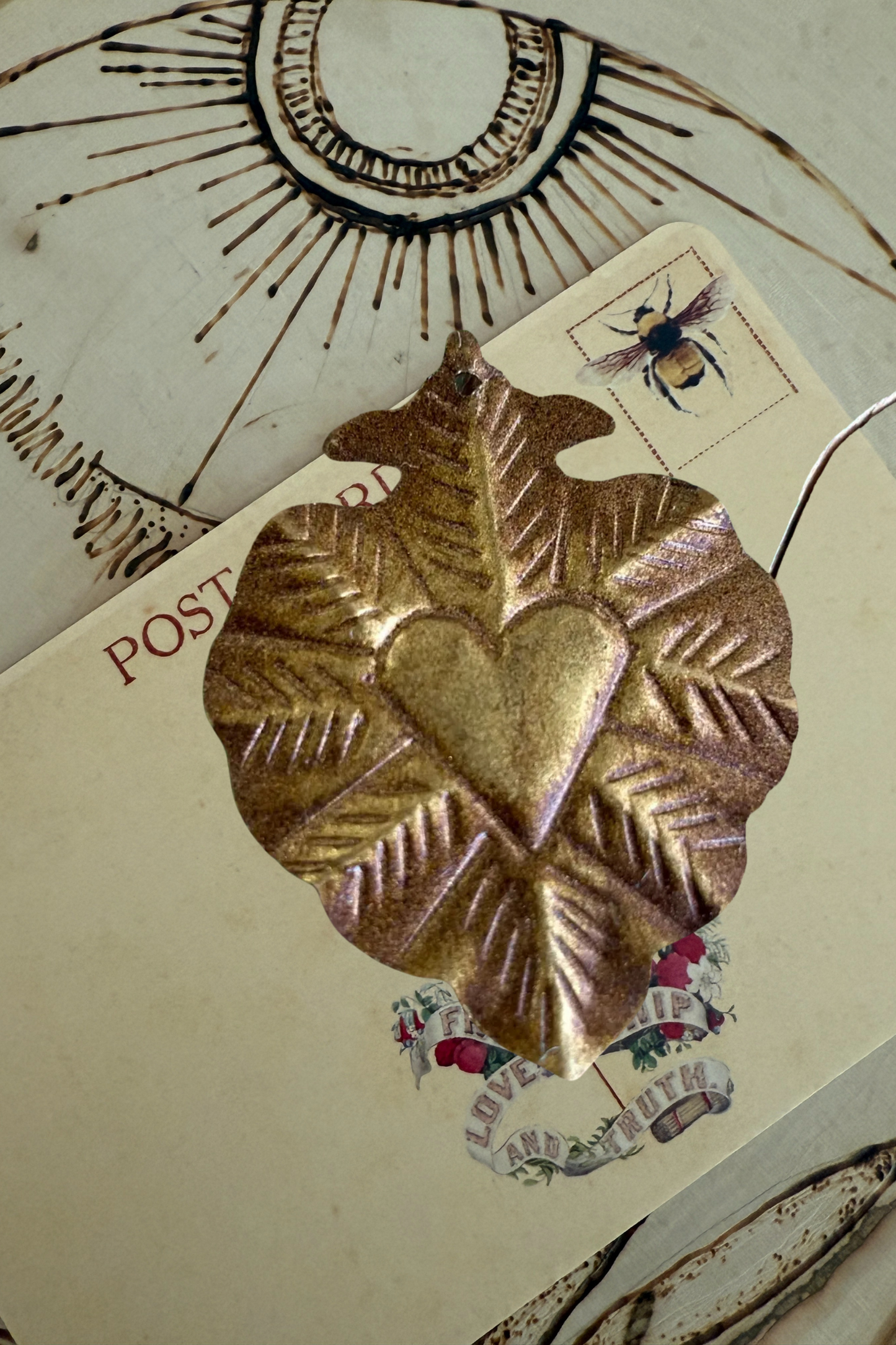 Arrow Heart Medallion