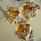 Holy Family Hearts Ornaments