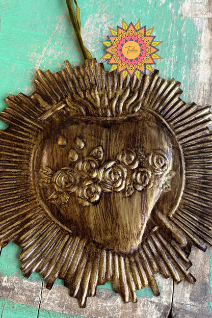 Round Rays Immaculate Heart