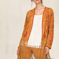 Embroidered Suede Jacket