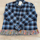 L/XL Ruffled Flannel