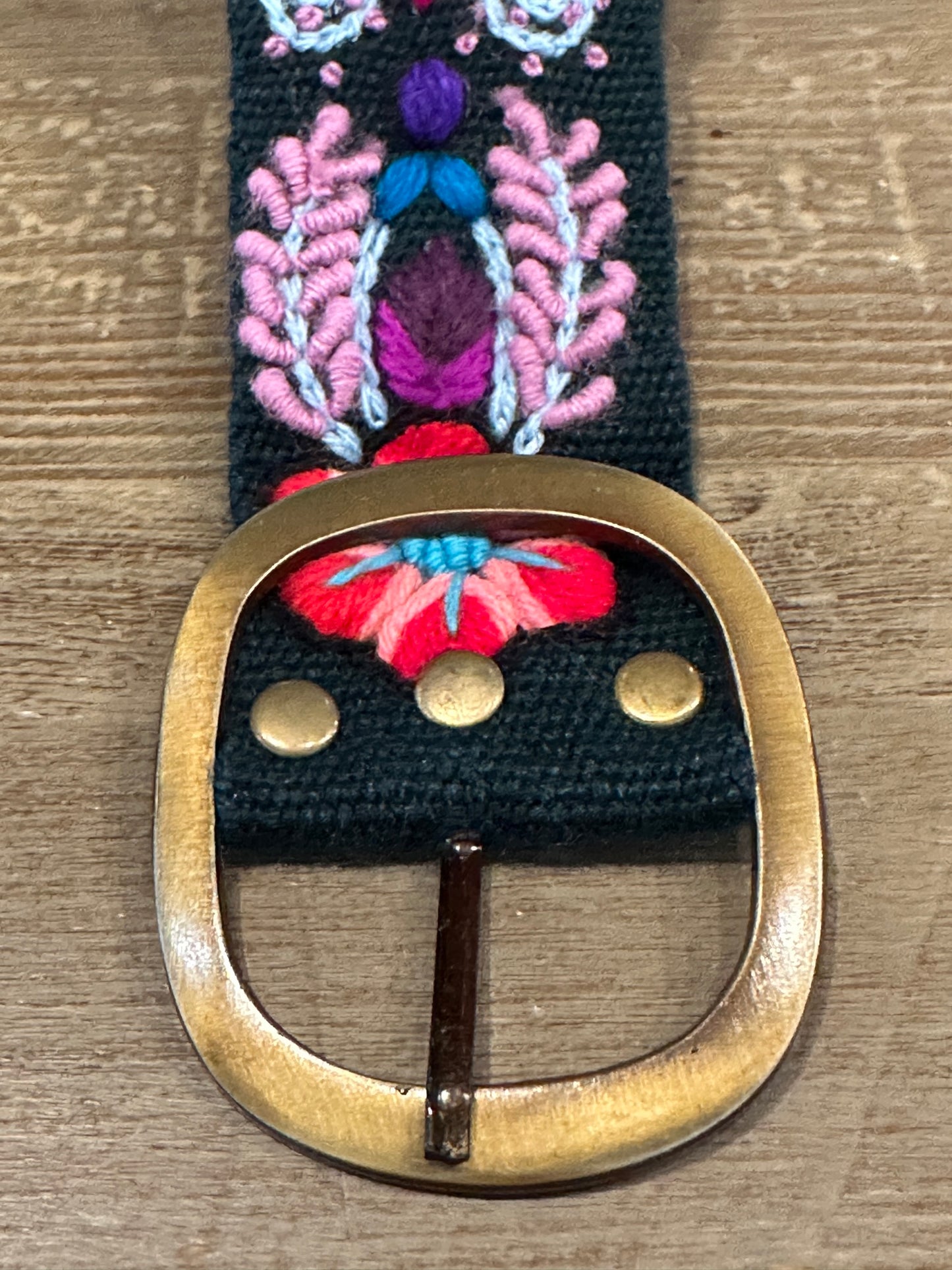 Peruvian Embroidered Belt