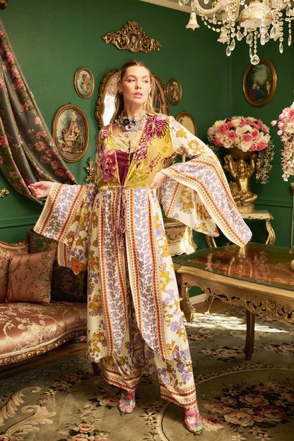 Golden Aurela Kimono-9950