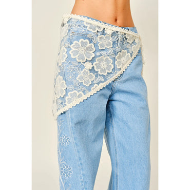 Lace Scarf Wrap